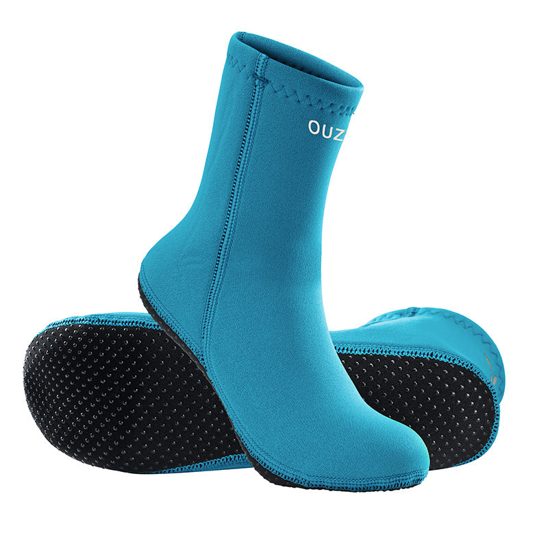 OUZO 3mm Neopren Tauchsocken - Rutschfeste Thermosocken