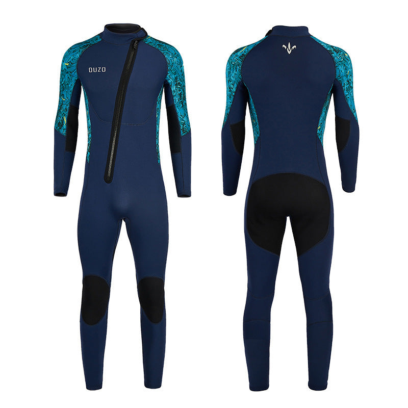 OUZO 3mm Neopren Rash Guard - UV-Schutz Schwimmshirt Zweitbild