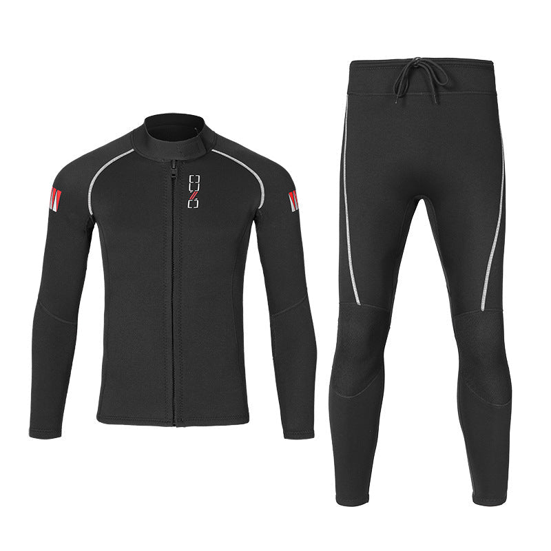 OUZO 1,5mm Neopren zweiteiliges Wetsuit Set - Thermotauchanzug Hauptbild