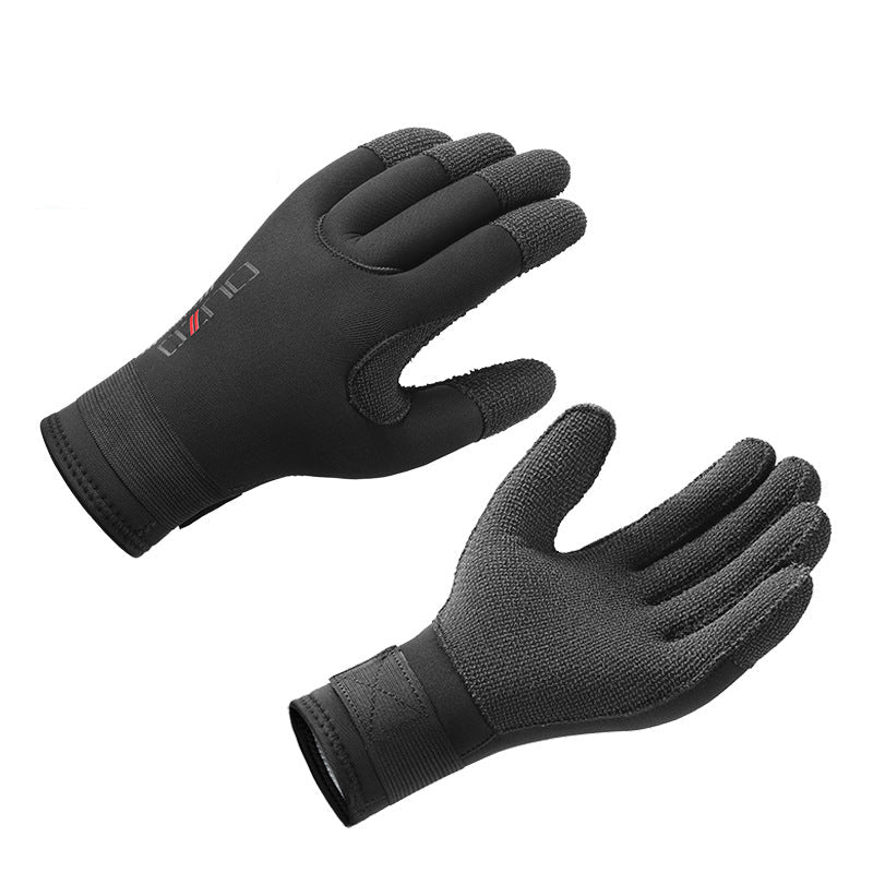 OUZO 5mm Kevlar Taucherhandschuhe - Schnittfeste Thermohandschuhe Hauptbild