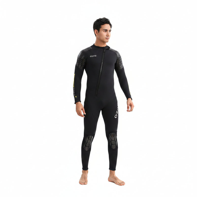 OUZO 3mm Unisex Neopren Taucherhandschuhe - Kaltwasser Thermohandschuhe
