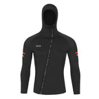 OUZO 1,5mm Herren Neopren-Wetsuit-Top - Kapuzen-Thermojacke