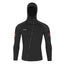 OUZO 1,5mm Herren Neopren-Wetsuit-Top - Kapuzen-Thermojacke