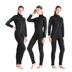 OUZO 5mm Neopren-Einteiler für Herren – Thermo-Tauchanzug für den ganzen Körper