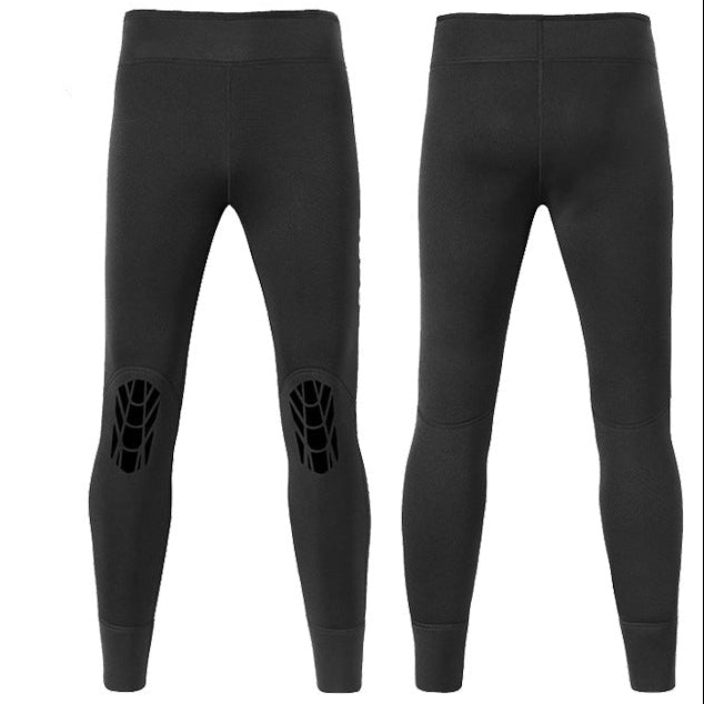 OUZO 3mm Neopren-Taucherhose für Herren - Thermische Tauchleggings