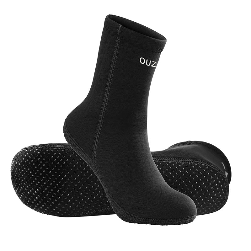 OUZO 3mm Neopren Tauchsocken - Rutschfeste Thermosocken