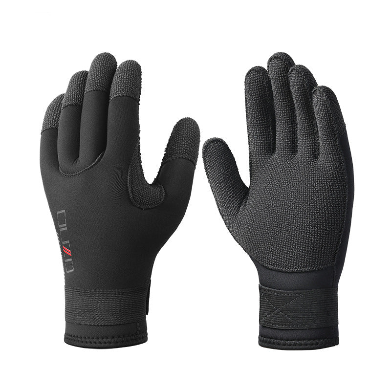 OUZO 5mm Kevlar Taucherhandschuhe - Schnittfeste Thermohandschuhe