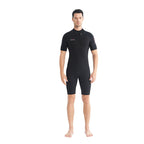 OUZO 3mm Neopren Shorty Herren - Kurzarm Thermo Tauchanzug