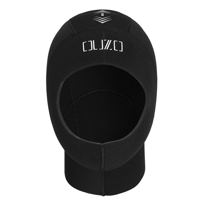 OUZO 3mm Neopren Taucherhaube - Thermohaube für Kaltwasser Zweitbild