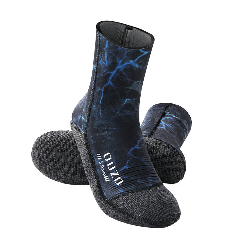 OUZO 5mm Kevlar Tauchsocken - Schnittfeste thermische Tauchsocken