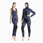 OUZO 1,5 mm Damen-Neopren-Zweiteiler-Tauchanzug-Set – Thermal-Tauchanzug
