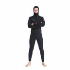 OUZO 7mm Herren Neoprenanzug Einteiler - Ganzkörper-Thermo-Tauchanzug