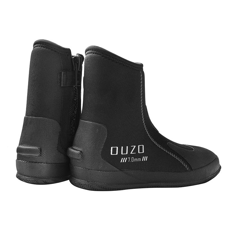 OUZO 7mm Neopren-Tauchstiefel - Rutschfeste Wasserstiefel