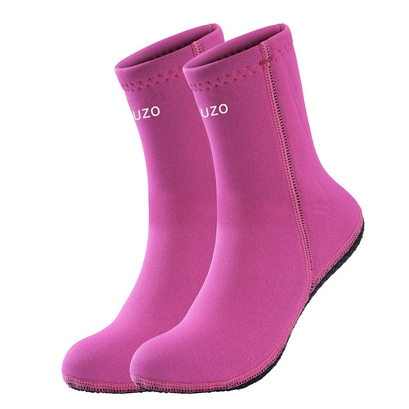 OUZO 3mm Neopren Tauchsocken - Rutschfeste Thermosocken