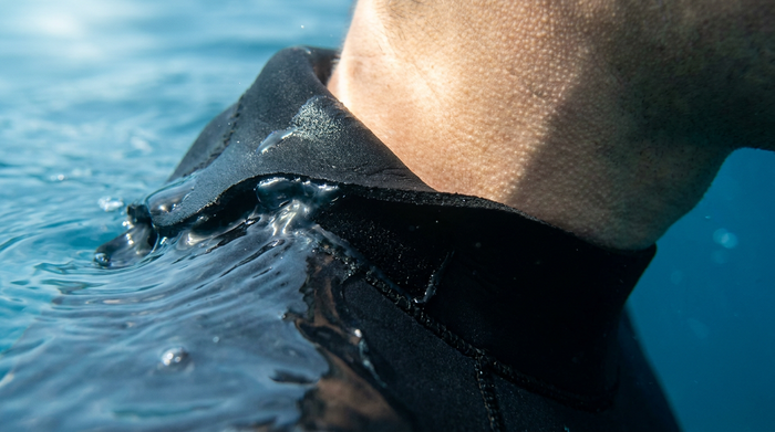 OUZO 5mm front zip detail