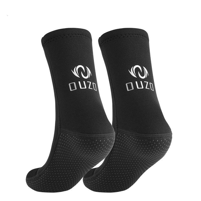 OUZO BW3003-B anti-slip dotted sole grip detail