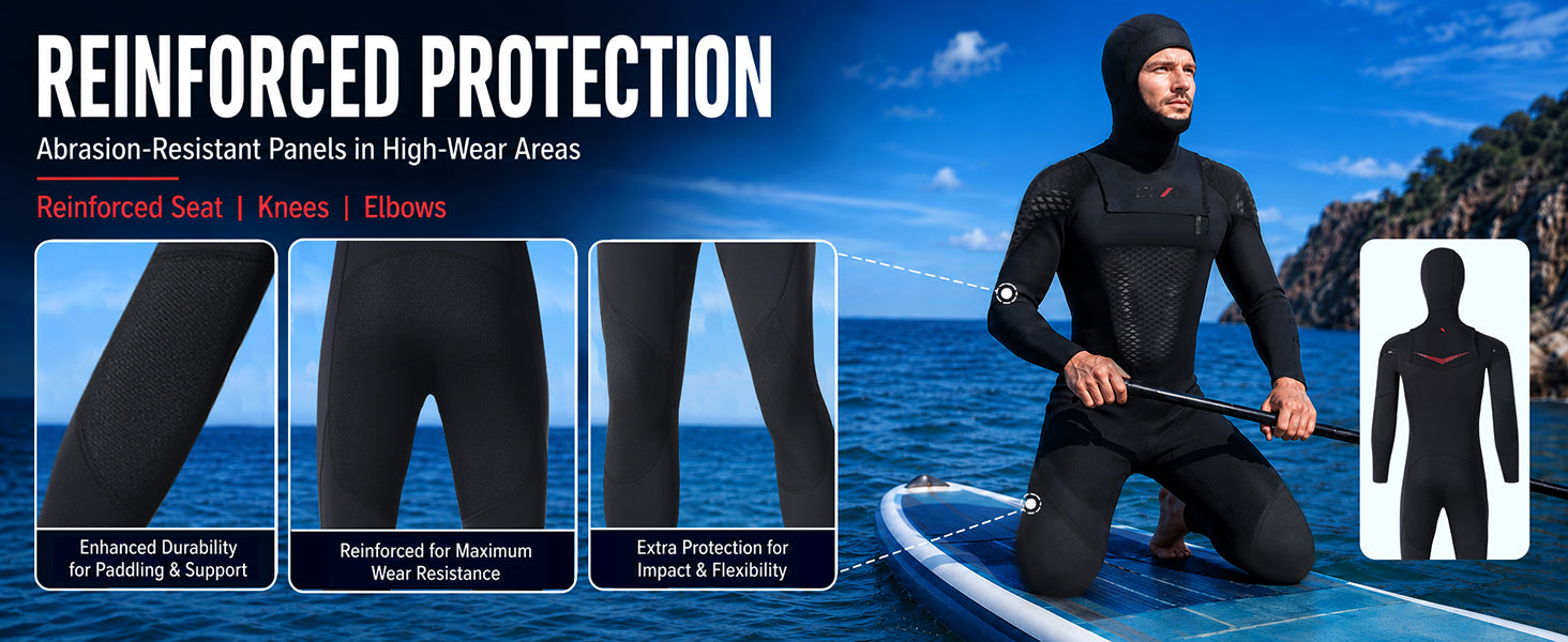 OUZO Hooded Wetsuit — detail 5